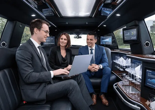 Executive-corporate-limo-transportation-service
